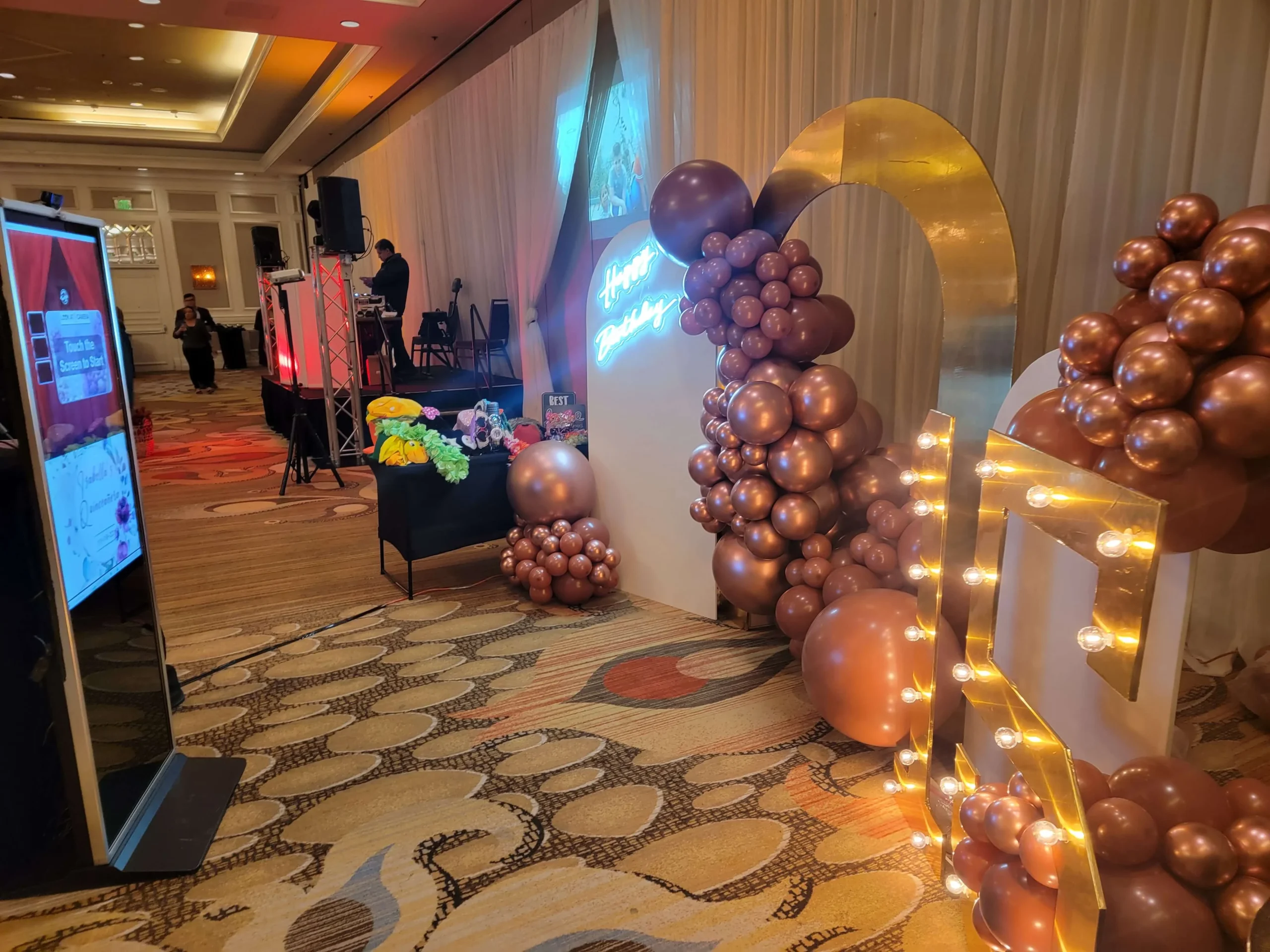 Luxury Photo Booth Houston - Black Tie Affair